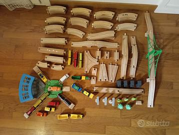 Trenino legno Ikea Lidl