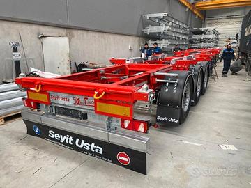 SEMIRIMORCHI PORTACONTAINER ALLUNGABILI