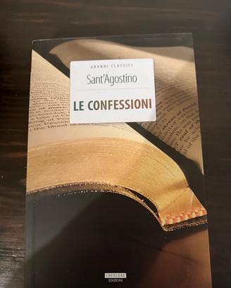 Libro "Le confessioni" di Sant' Agostino 