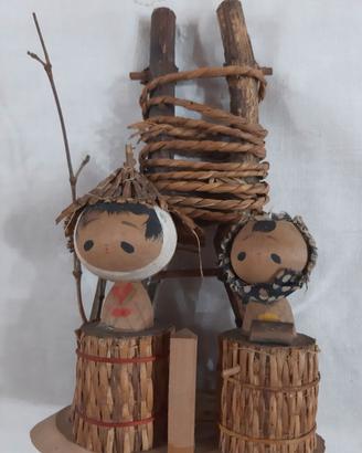 BAMBOLA KOKESHI ANNI 60/70