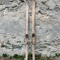 sci in legno anni 50