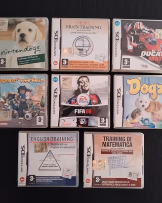 Lotto videogiochi DS completi PAL ITA 