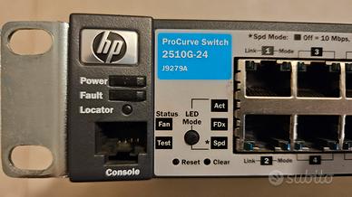 Switch HP ProCurve 2510-24G – J9279A Gigabit