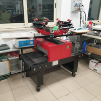 Serigrafia compatta manuale con forno e accessori