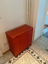 Cassettiera Ikea legno