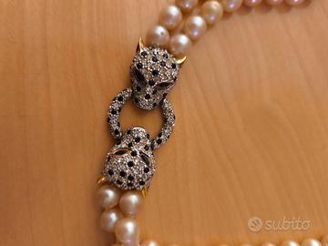 Parure perle con chiusura 925 by Airoldi 