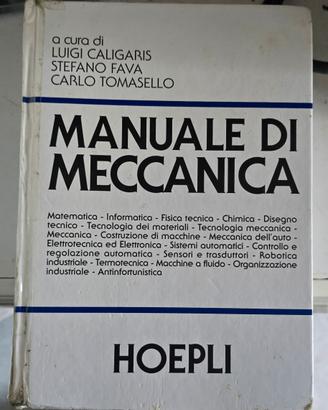MANUALE DI MECCANICA