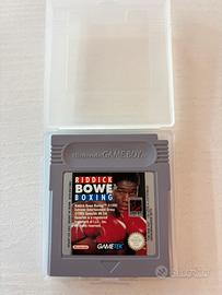 Riddick bowe boxing gioco game boy