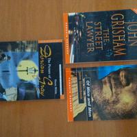 lotto 3 libri in Inglese