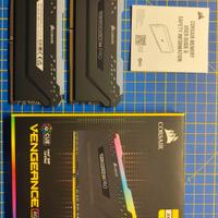 Ram DDR4 3600MHZ 16GB Corsair Vengeance Pro RGB 