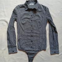 Camicia body donna a righe - Misura S
