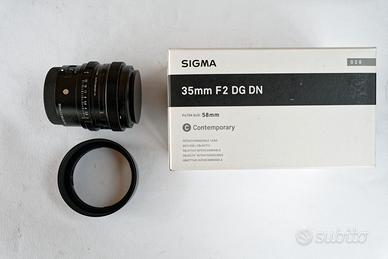 Obbiettivo Sigma 35mm f2 DG DN Contemporary
