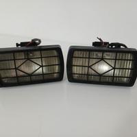 Coppia Set Fari Fendinebbia Alogeni Rettangolari A