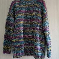 Maglione donna colori mischelati