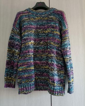 Maglione donna colori mischelati