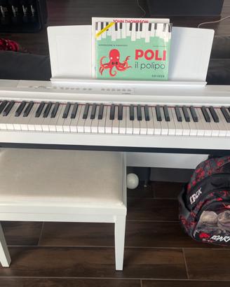 Pianoforte Digitale Yamaha P-125a Bianco