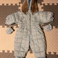 Tutina invernale Benetton bimbo 6 mesi