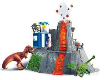 Schleich grande vulcano dinosauri