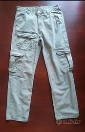 Jeans Levi's Uomo Cargo Verde