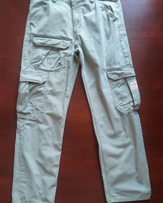 Jeans Levi's Uomo Cargo Verde