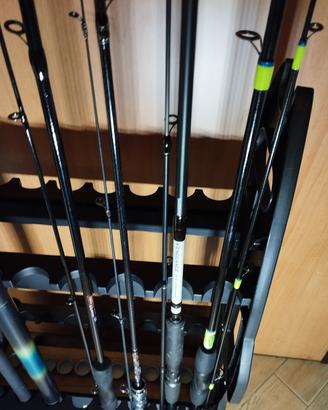 canne da pesca spinning 