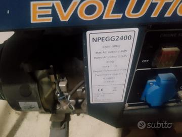 Generatore di corrente NuPower NPEGG2400