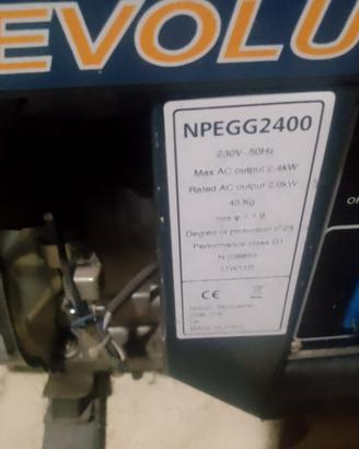 Generatore di corrente NuPower NPEGG2400