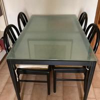 Tavolo allungabile Bontempi + 4 sedie