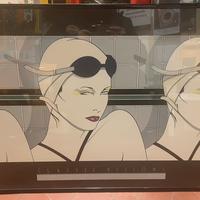 POSTER ARTISTICO PATRICK NAGEL 60X90cm CON CORNICE