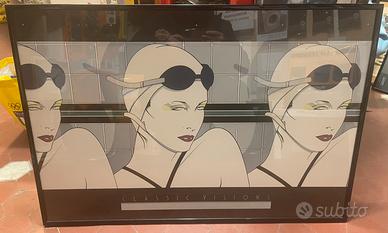 POSTER ARTISTICO PATRICK NAGEL 60X90cm CON CORNICE