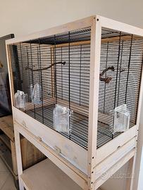 Gabbia per canarini e pappagallini