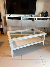 Tavolino Maisons du Monde in legno bianco