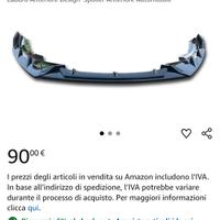spoiler anteriore golf 