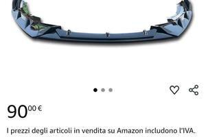 spoiler anteriore golf 