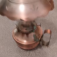 lampada ad olio in rame (?)