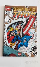 Capitan America & Thor -Fumetto Versione Gold N° 0