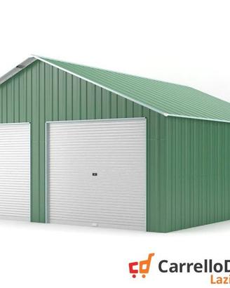 Box cantiere 666x724 due saracinesche verde