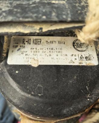 Pompa sommersa ALKO SUB 650 made in Italy