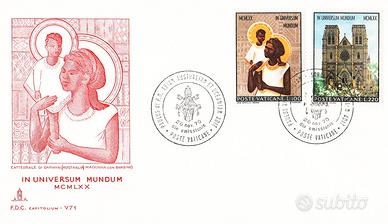 VATICANO IN UNIVERSUM MUNDUM 26 NOV 1970 BUSTA_A
