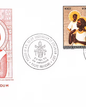 VATICANO IN UNIVERSUM MUNDUM 26 NOV 1970 BUSTA_A