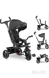 Lionelo Haari 2 in 1 Triciclo bambini da 1a 5 anni