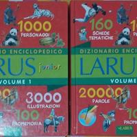 dizionari enciclopedici larus junior volumi 1 e 2