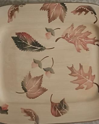 Piatto / Vassoio rettangolare in ceramica