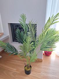 Pianta decorativa artificiate palma Areca