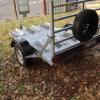 Rimorchio trasporto moto quad trattorini