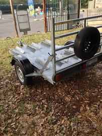 Rimorchio trasporto moto quad trattorini