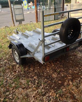Rimorchio trasporto moto quad trattorini