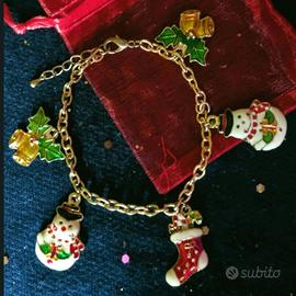 Bracciale charms natalizio natale