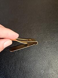 Fermasoldi dorato Morphe Made in Italy – vintage e