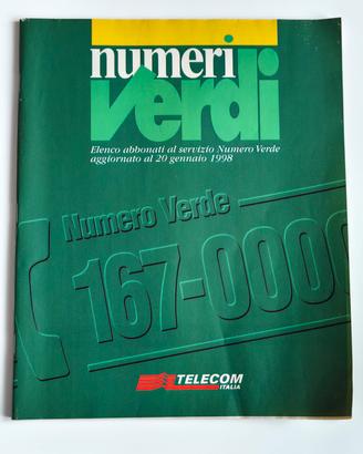 Elenco Telecom numeri verdi 1998